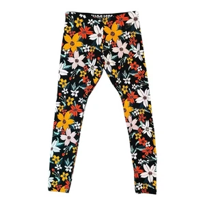 Nike Floral Hawaiian Leggings Bunt Athleisure Damen Größe M - Bild 1 von 6