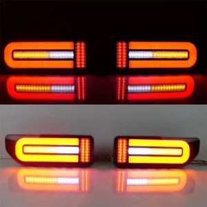 12V Rear Bumper Fog Lamps Turn Signal Taillights Fit for Suzuki Jimny 2019-2024 - Picture 1 of 6