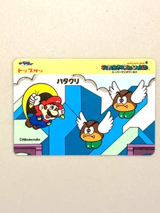 Paragoomba - Super Mario World - Nintendo Topsun Top Tarjeta Japonesa - Imagen 1 de 2