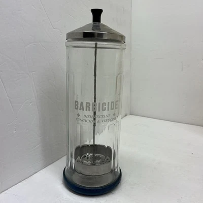 "Soporte desinfectante para tarro de barbicida Barber Supply equipo de salón de peluquería 12""" Foto 1 de 4
