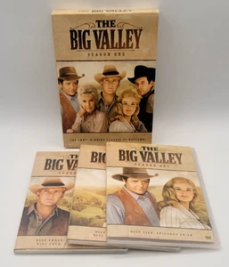 The Big Valley: Season 1 DVD, 2006, 5-Disc Set western LEE MAJORS - Picture 1 of 2