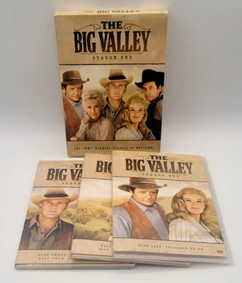 The Big Valley: Season 1 DVD, 2006, 5-Disc Set western LEE MAJORS - Image 1 of 2