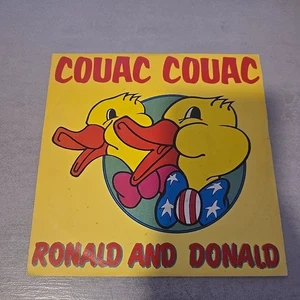 🎵 RONALD AND DONALD 🎵 COUAC COUAC PUSSYCAT 45 ITALY PRESS 1974 - Picture 1 of 4