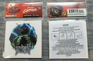 Temporary Tattoo - Absolute Carnage, Venom, Spider Man - Marvel  - Picture 1 of 2