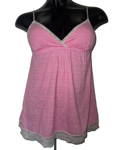 Y2K Babydoll Spitze Trägertop Pink Victoria Secret S Kawaii süß Bella Swan Elena - Bild 1 von 5