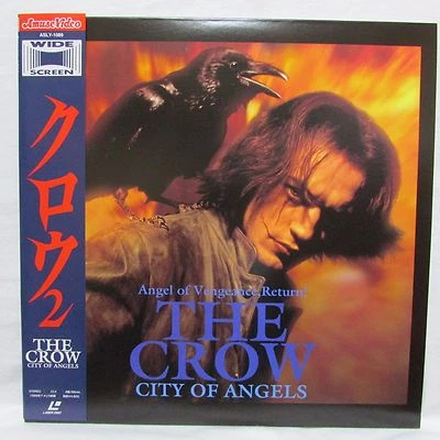 THE CROW: CITY OF ANGELS　-　Japanese original　Vintage　LASER DISC OBI Foto 1 de 4