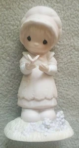 1982 ENESCO JONATHAN & DAVID "WE ARE GOD'S WORKMANSHIP" FIGURINE - Picture 1 of 1