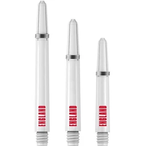 Varillas de potencia de dardo England elige entre 3 longitudes blancas con licencia oficial - Imagen 1 de 7