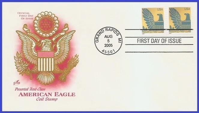 USA5 #3799a U/A ARTCRAFT FDC STR2  Eagle - Image 1 of 1