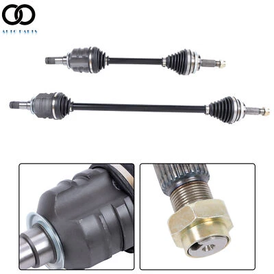 Pair Front CV Axle Assembly For Toyota Corolla Matrix 03-18 Pontiac Vibe 08-10 - Image 1 of 4