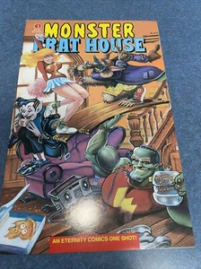 Monster Frat House #1 Comic Eternity Comics 1989 Vampir Werwolf Frankenstein - Bild 1 von 3