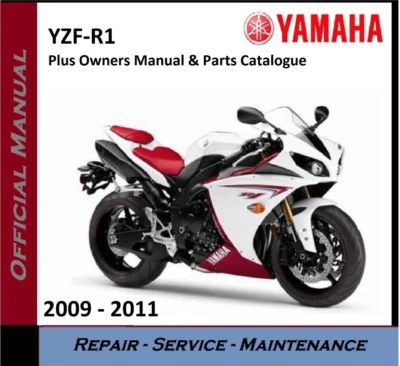 Yamaha YZF-R1 YZFR1 YZF R1 Service Repair Workshop Manual 2009 - 2011 on USB - Image 1 of 2