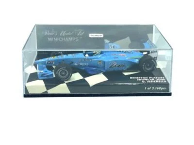 MINICHAMPS BENETTON RENAULT SPORT FISICHELLA. 1:43 New In Box # NIB PG - Immagine 1 di 2