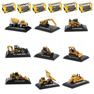 Diecast Alloy Engineering Truck Model Mixer Truck Excavator Vehicle Toys Gift - Picture 1 of 30
