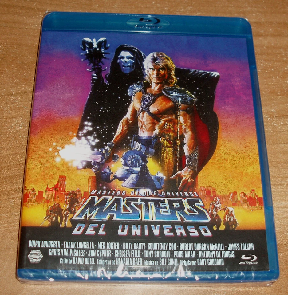 Masters of The Universe Blu Ray B Dolph Lundgren Frank Langella