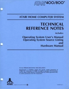 Atari 400/8000 OS, and Hardware Manual PDF Copy 4G USB Stick - Picture 1 of 3