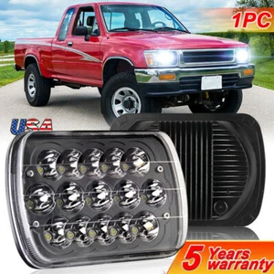 5x7" 7x6" LED Headlight Hi-Lo Beam Fit For Toyota Pickup 1982-1995 Truck 4Runner - Foto 1 di 12
