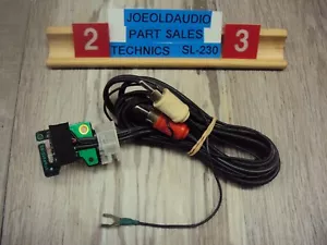 Technics SL-230,SL-B5,SL-B3,SL-B2,SL-B202,SL-B101 RCA Plugs/Cartridge Interface - Picture 1 of 5