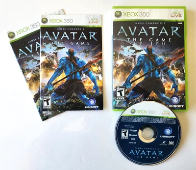 Avatar The Game  2009 Microsoft Xbox 360 Game CIB complete tested & working - Image 1 of 4