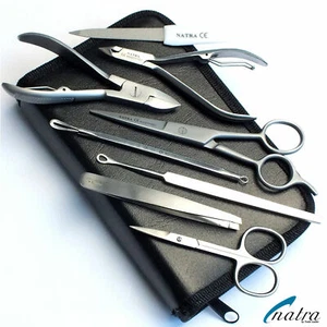 Men gift set manicure pedicure nail care Facial Care Ear Cleaner - Picture 1 of 10