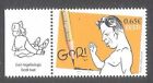 125 Vello Agori (Gori)- caricaturist Estonia 2019 MNH stamp  Mi 948