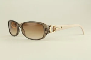 Gafas de sol raras auténticas Gucci GG3204 Q7O violeta dorado degradado marrón 54 mm Italia - Imagen 1 de 5