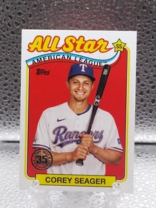 2024 Series 2 1989 Topps All-Star #89ASB-18 Corey Seager - Texas Rangers - Picture 1 of 2