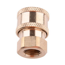 1pc Brass Pressure Washer Hose Connector 1/4" Quick Release to BSP1/4 female tn