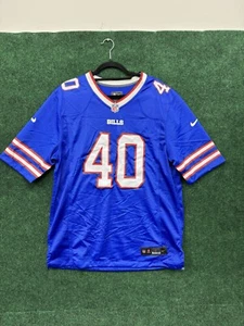 CUSTOMIZED Mens Nike Engineered Game Home Von Miller Buffalo Bills Jersey Medium - Picture 1 of 9