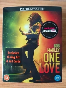 Bob Marley One Love - 4K UHD + slipcase, art cards (HMV Exclusive Sleeve) - Picture 1 of 3