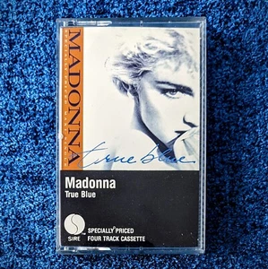 MADONNA TRUE BLUE CANADA MAXI CASSETTE TAPE SIRE 1986 - Picture 1 of 10