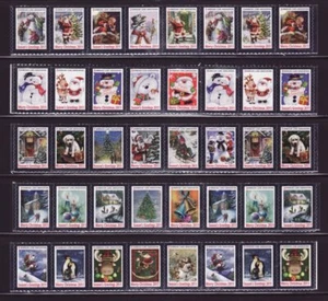 2011 ALA National & Test Design U.S. Christmas Seal Collection, As Required - Bild 1 von 1