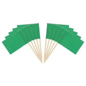 Flag Toothpicks 100 Pcs Colorful Cheese Markers Colored Toothpicks Labeling M... - Picture 1 of 8