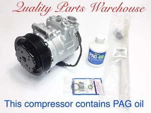 2003-2006 PORSCHE CAYENNE 4.5L(V8) OEM DENSO REMAN A/C COMPRESSOR KIT W/WRTY. - Picture 1 of 3