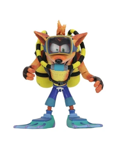 Crash Bandicoot - Crash Scuba 7" Action Figure-NEC41052 Cover
