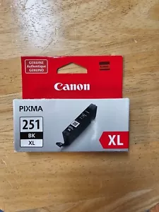 Genuine Canon CLI-251XL Black Ink for PIXMA MG6620 MG7520 MX922 iP8720 - Picture 1 of 4