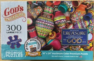 God's Treasure ~ FairHope Promise ~ 300 Large Piece Jigsaw Puzzle ~ 18" X 24" - Picture 1 of 6