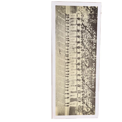 1924 KANSAS CITY MONARCHS WORLD CHAMP NEGRO LEAGUE PHOTO? 7 X 17 Cover