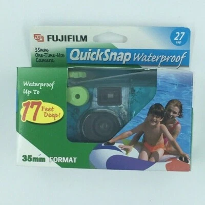 Fujifilm 35mm FILM CAMERA QuickSnap Waterproof Single Use underwater NEW - Image 1 of 4
