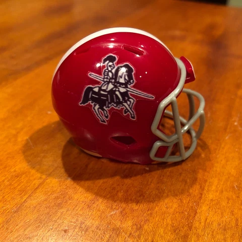 Rutgers Scarlet Knights 1970-71 custom pocket pro helmet Big Ten RU Cover