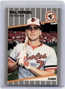 1989 Fleer Bill Ripken F-Face FF ERROR Card #616 Bat Knob SSP Rare - Picture 1 of 2