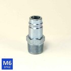 Foster 6 Series Quick Coupler Plug 3/4 Body 3/4 NPT Air and Water Hose Fittings