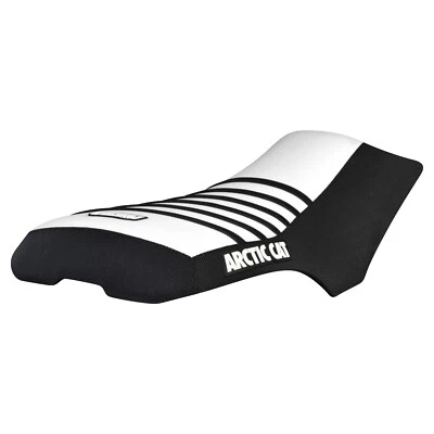 Cubierta de asiento Arctic Cat 400 500 650 700 750 1000 2005-17 negro/blanco/negro #387 Foto 1 de 4
