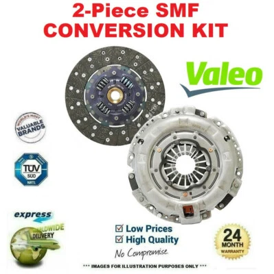 VALEO SMF Clutch Kit 2-PC for RENAULT LAGUNA II 1.9 dCi 2001-2007 - Image 1 of 4