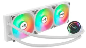 AeroCool ACLA-OA36117.21 Oasis L360 360mm ARGB CPU Liquid Cooler - White - Picture 1 of 2