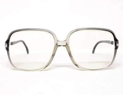 Винтажный негабаритный мужской luxottica очки изящный редкая очки выцветания серый ОПРАВА большой - Изображение 1 из 4
