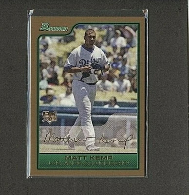2006 Bowman Draft Gold Matt Kemp Los Angeles Dodgers #BDP1 🚀😳💥  MINT - Image 1 of 2