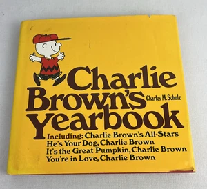Charlie Browns Yearbook Charles M Schultz Hardcover - Picture 1 of 9