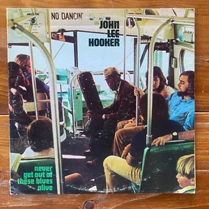 John Lee Hooker-Never Get Out Of These Blues Aliv-Chicago Blues Vinyl LP-OG Quad - Picture 1 of 4
