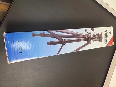 Velbon S-400 Deluxe Tripod 3-Way Quick Release - Lightweight Durable - Image 1 of 4